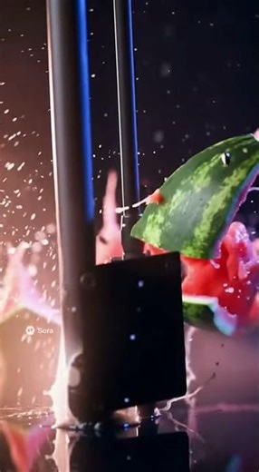 This Watermelon Didn’t Survive 😳💥