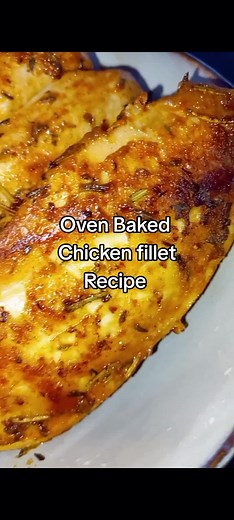 Oven Baked Chicken Fillet Recipe