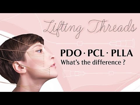 LIFTING THREADS | THE DIFFERENCES BETWEEN PDO, PCL AND PLLA THREADS