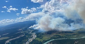 Wildfire forces evacuations near Cranbrook