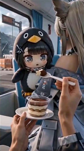 【Arknights: Endfield】Gugugaga little penguin wants to eat the ice cream in your hand