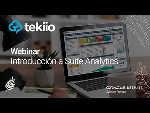 Webinar | Introducción a SuiteAnalytics NetSuite