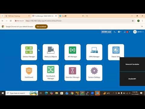 What is ADOM in FortiManager and admin profile and user