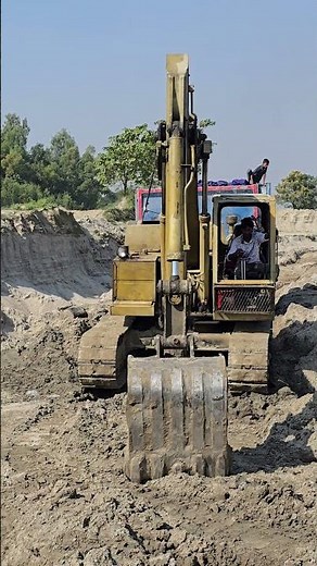 Excavator Work Soil Ground Leveling