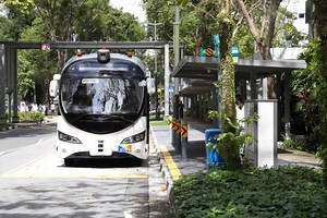 Pay to ride driverless buses in two areas of Singapore