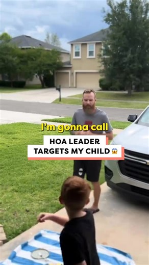 Evil neighbor refuses to leave my kids alone