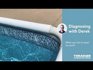 Does your cracked pool deck need concrete repair? What to look for - Diagnosing with Derek