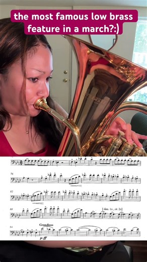 everyone knows this melody! one of the most “euphonium” parts ever written :) #euphonium #fyp