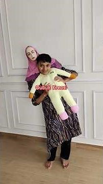 Kreatif dan Lucunya kostum Ibu Gendong Bayi Tua #shorts #short #kostumkarnaval #costumeideas #unik