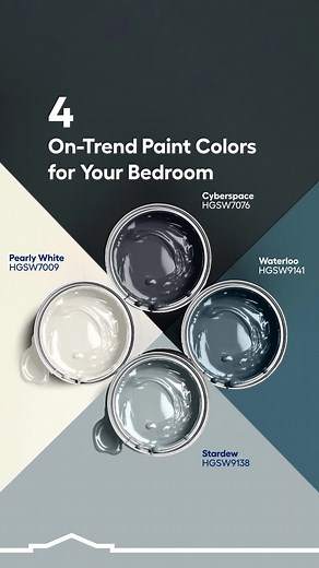 918K views · 246 reactions | Update your bedroom with on-trend paint colors like pearly white, stylish grays and more. | Lowe's Home Improvement | Facebook