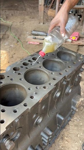 DIY Diesel Engine Block Cleaning
