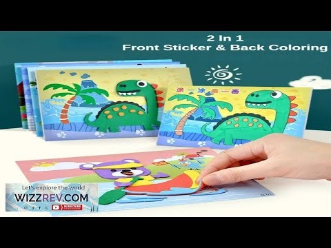 10Pcs 3D EVA Foam Sticker Puzzle Game DIY Cartoon Animal Craft Toys