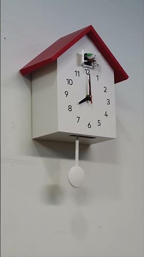 숲속의 아름다운 움음소리 뻐꾸기시계
