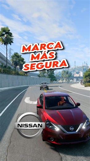 ¿Cuál AUTO es más seguro en un choque trasero? #cars #gaming #beamng #beamngdrive #gta