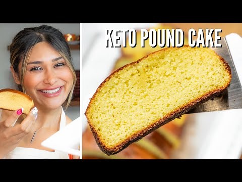 KETO POUND CAKE | EASY LOW CARB KETO POUND CAKE RECIPE | 1 NET CARB