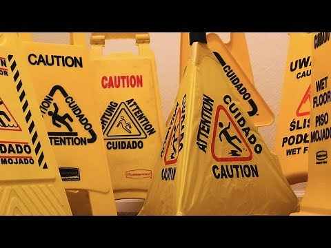 Caution Wet Floor Sign Collection!