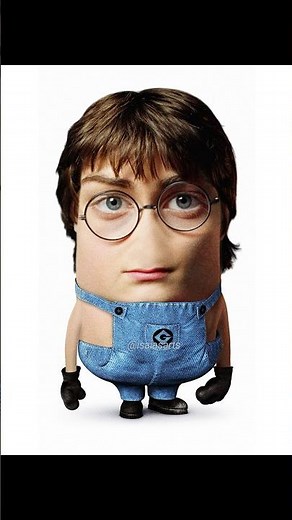 Harry Potter + Minion 👓✨#art