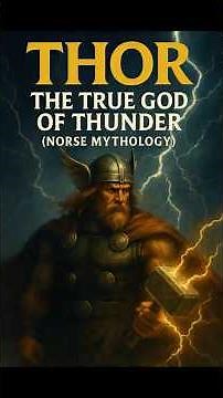THOR: ⚡ The True God of Thunder (Norse Mythology vs. Marvel)
