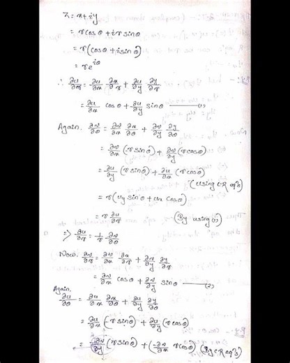Cauchy-Riemann Equations // Complex Analysis