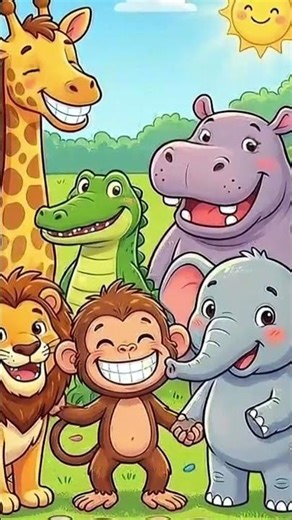 Brushing Teeth Song for Kids | Brush Brush Time | AtoZ Zoo Nursery Rhyme
