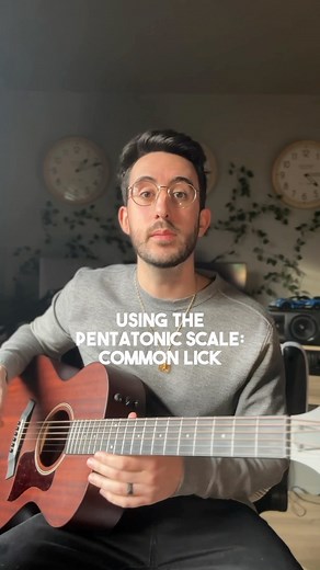 50K views · 2.6K reactions | Common Pentatonic Lick - G Major This...