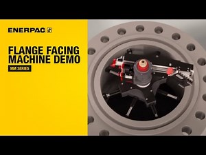 Flange Facing Machine Product Demonstration