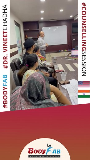 Health and Weight Loss Session Before Starting The Program by @drvineetchadha #health #weightloss #seminar #awareness #bodyfab #drvineetchadha #healthyfood #homedelivery #fatloss #physicalactivity #arunjsharma #jalandhar #usa | Dr Vineet Chadha