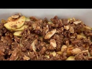 Zucchini Apple Crisp