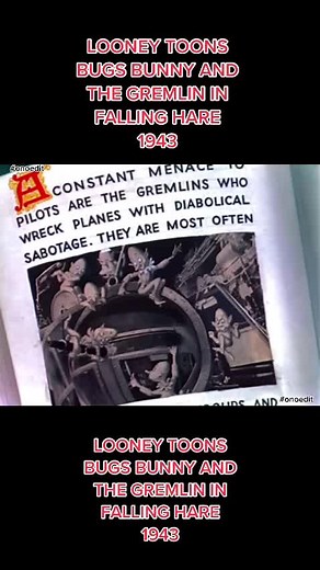 Bugs Bunny y el Gremlin en Falling Hare 1943