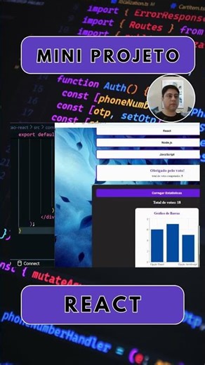 Enquete com Gráficos + Roadmap Completo do JavaScript