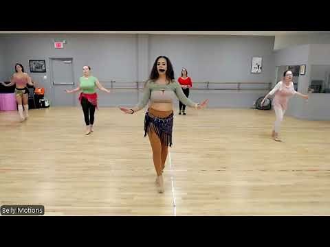 Egyptian-Style Belly Dance TUTORIAL 🧿 #bellydance #bellydancer #dance