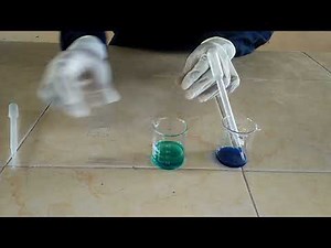 Easy way of separating immiscible liquids using decantation.
