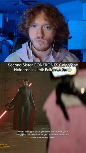 Second Sister CONFRONTS Cal for the Holocron in Jedi: Fallen Order😰#gaming #starwars #skybfly