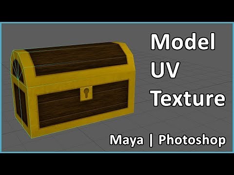 Beginner Treasure Chest - Model, UV, Texture