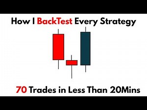 How I BackTest My Rejection Candle Strategy in 20Mins Using Forex Tester Online