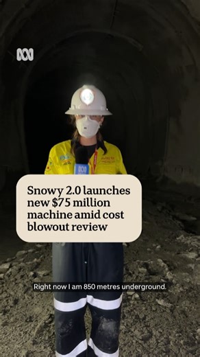 Snowy Hydro chief executive Dennis Barnes says the Snowy 2.0 project is on track to deliver power by the end of 2028, following several delays. The company has acquired another tunnel-boring machine to make up for lost time, but it needs more money beyond its $12 billion budget. 📲Read Isla Evans and Adriane Reardon's full story via the link to New South Wales news in our bio. #SnowyHydro | ABC Sydney