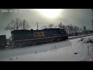 Union Pacific, BNSF and CSX Trains With DPU Alrights! More Snow Trains And Much More!