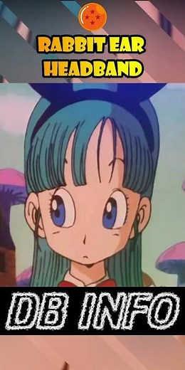 [DB] Bulma is the most feared because of her rabbit headband. #anime #dragonball #dragonballz