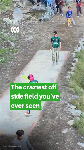 Beautifully set field on the off side here, that's just where I would have put a man to cover a shot like that. 👍📹 - TikTok/Sajid.pathan.56Keep up with all the latest sport news and analysis on ABC listen: https://t.co/VP2GGbfO5M