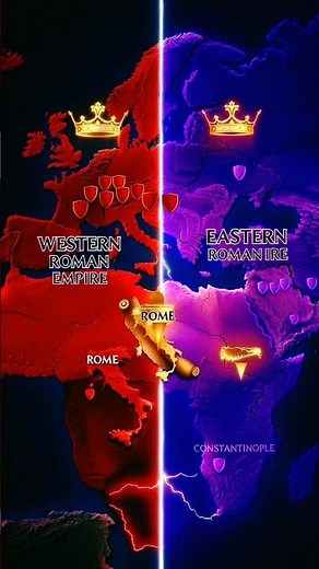 The Rise and Fall of the Roman Empire #history #facts