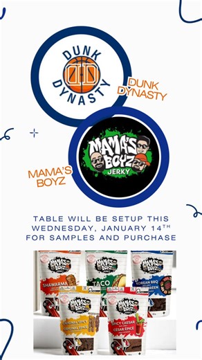 Dunk Dynasty Basketball League | Buckets on the court 🤝 bites off the court. The DDBL teams up with @mamasboyzjerky for a collab that’s all about fun hoops and bold... | Instagram