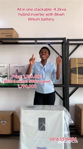 We accept payment on delivery within Lagos, Kano, and Benin city. Send a Dm to place your order. #lithiumbattery #inverter #haisic #solarpanel #solarenergy