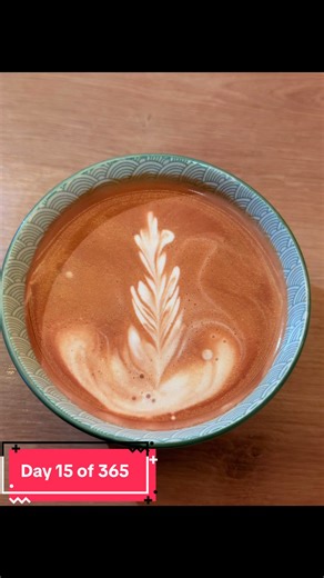 Day 15/365 ☕ Two weeks in and the muscle memory is finally cooperating. Rosetta attempts are starting to look intentional 👀 Follow for more pours 🤍 #latteart #coffeeTok #baristalife #dailycoffee #fyp @Ninja Kitchen @La Marzocco Home @iarocoffee @Rocket Espresso