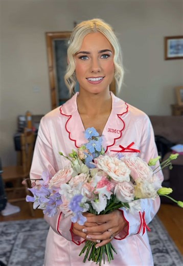 The most beautiful day for Eilís' wedding 🤍👰🏼 #irishmua #bridalmakeup #bridalmakeupartist #makeup #bride