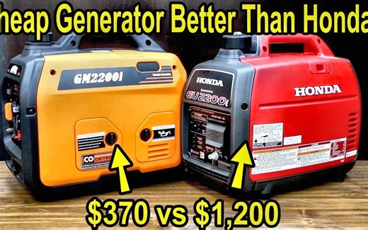 [Project Farm] 廉价发电机比本田？捕食者与本田和Genmax更好