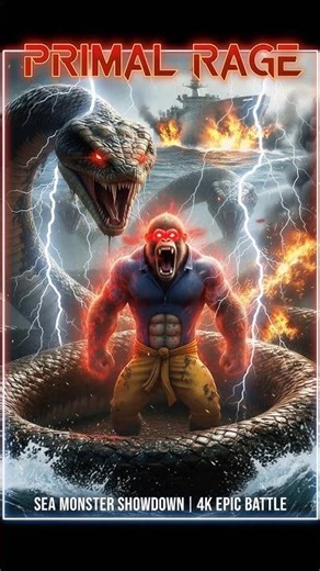 😡🐵 Angry Monkey attacks Anaconda 🐍🤯 #aestheic​ #jumpstyle​ #effects​