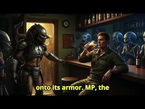 The Predator Entered The Galactic Bar In A Menacing Manner—The Human Said, Ouch! Hold My Bee