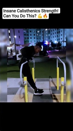 Insane Calisthenics Strength! Can You Do This? 💪🔥