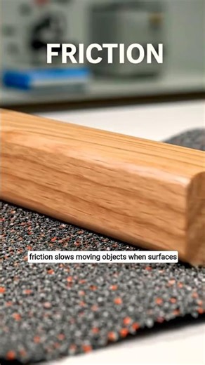 Why Friction Slows Objects 🔥 | Physics of Motion viral video