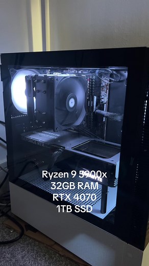 Custom PC Build Featuring Ryzen 9 and RTX 4070